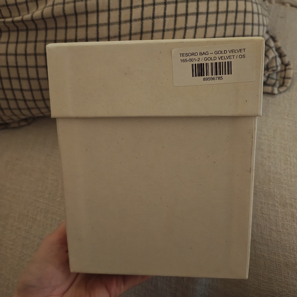Doen Tesoro Bag Gold Velvet - Picture 5 of 5